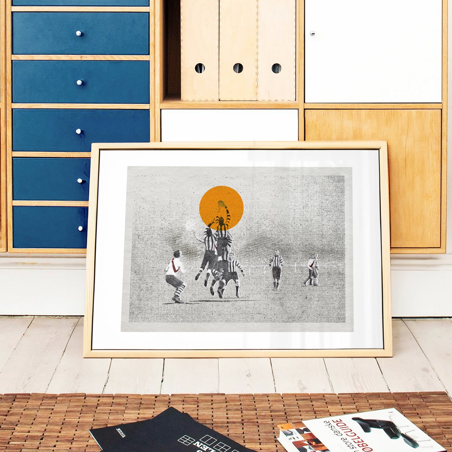 The Aerialists – Aussie man cave wall art featuring Dick Lee | Fisher Classics