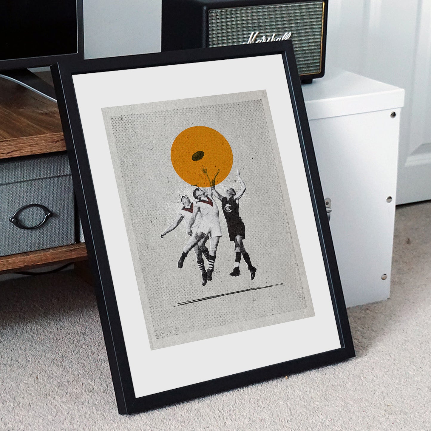 Reach – framed wall art for the modern man cave | Fisher Classics