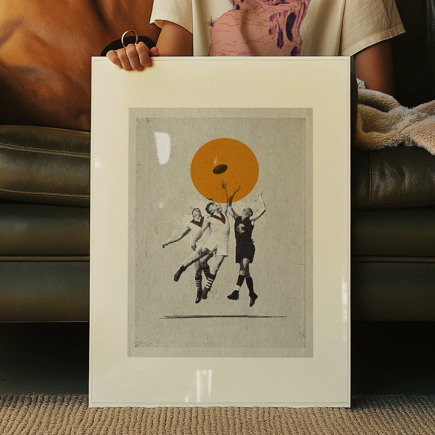 Reach – open edition framed sports print | Fisher Classics