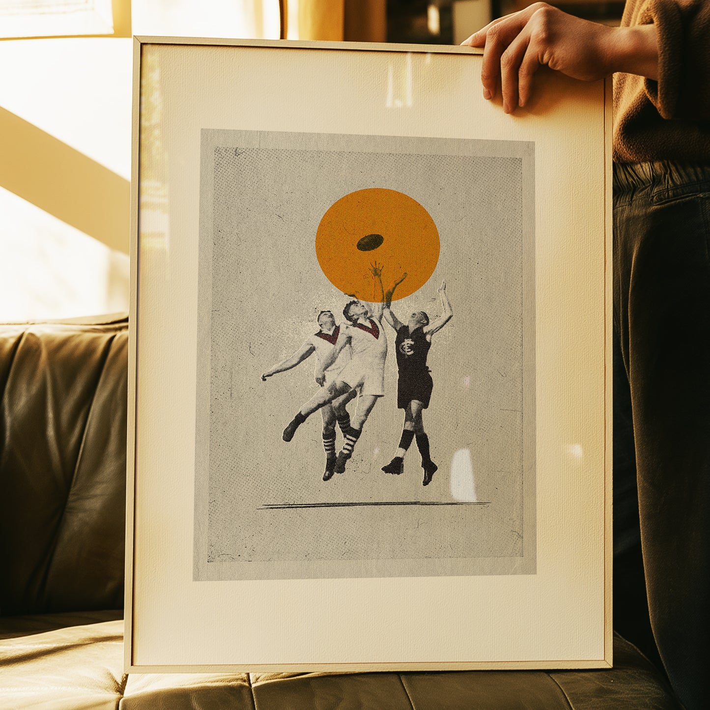 Reach – cool man cave framed artwork print | Fisher Classics