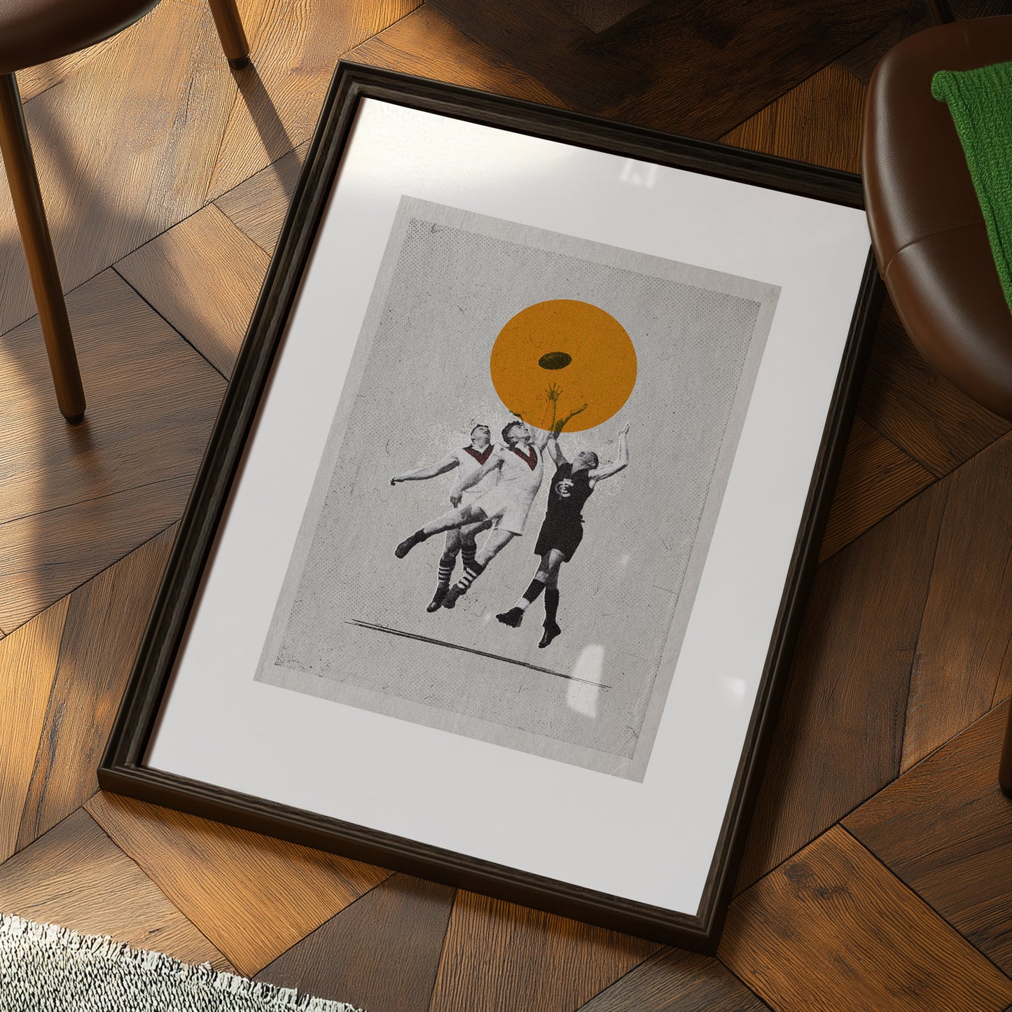 Reach – Sporting Life framed football print | Fisher Classics