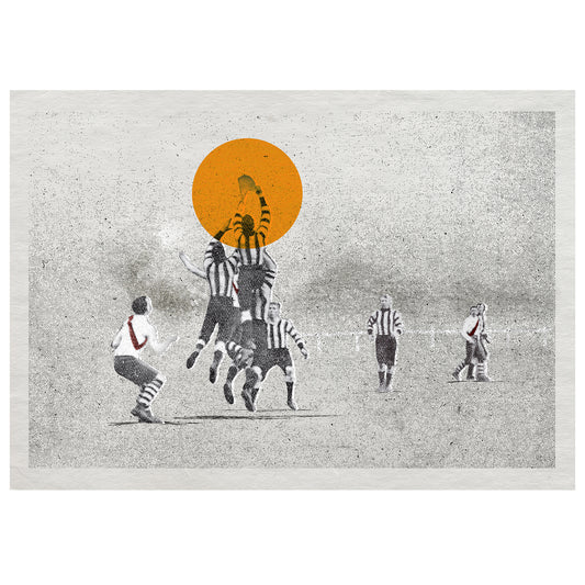 The Aerialists – unframed sporting artwork, open edition print | Fisher Classics