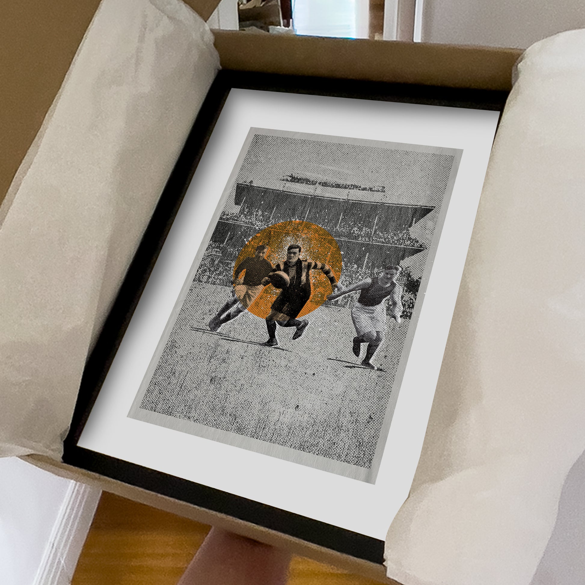 Chase – Aussie man cave sports print | Fisher Classics