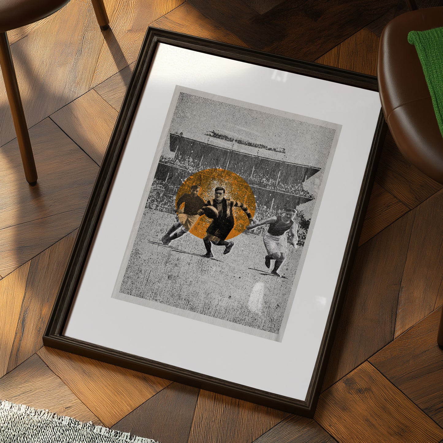 Chase – Sporting Life football artwork print | Fisher Classics