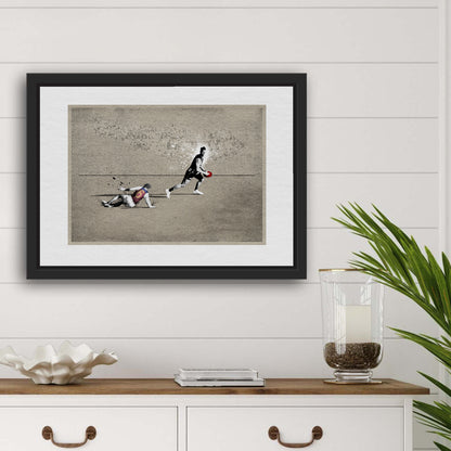 Craft Mastery framed print – great gift for Footy fans