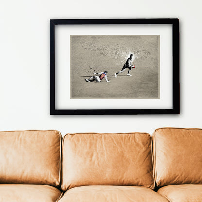 Modern man cave artwork – Craft Mastery with minimalist styling