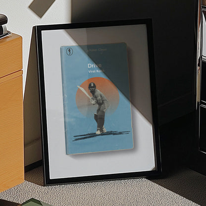 Virat Kohli cricket print styled inside a cool man cave space