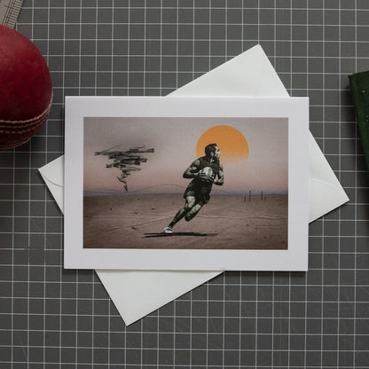 Eddie’s Journey football greeting card with envelope by Fisher Classics.