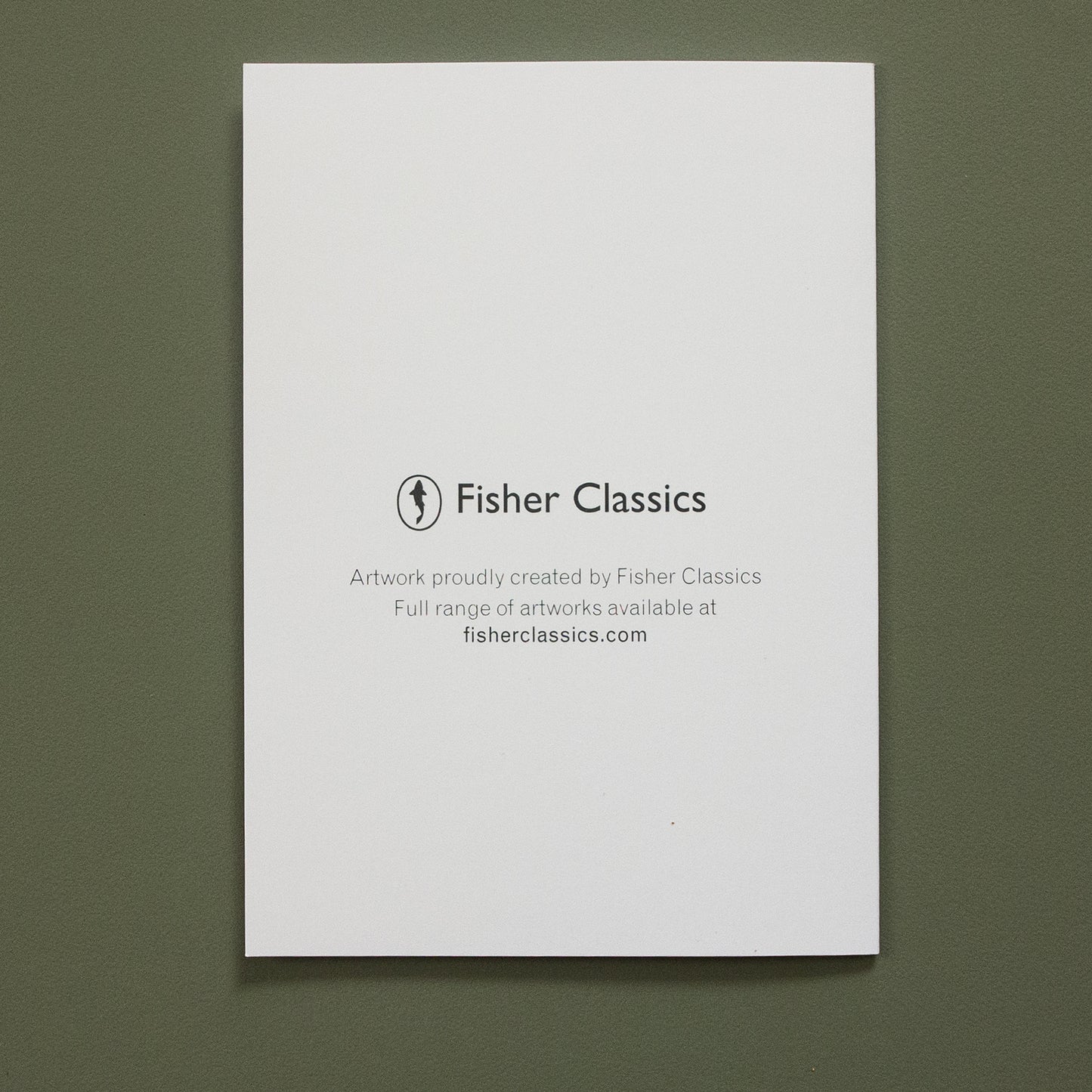 Fisher Classics sports greeting cards featuring sports artwork.