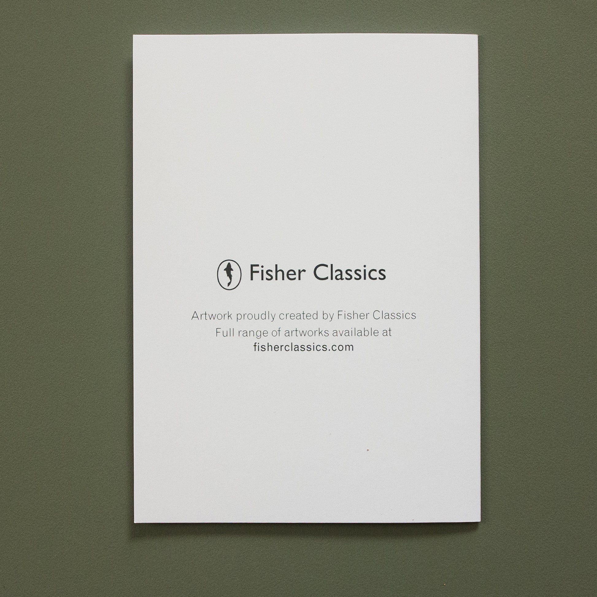 Fisher Classics sports greeting cards featuring sports artwork.