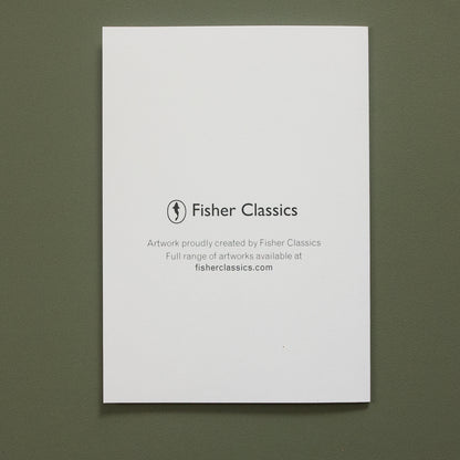 Fisher Classics sports greeting cards featuring sports artwork.