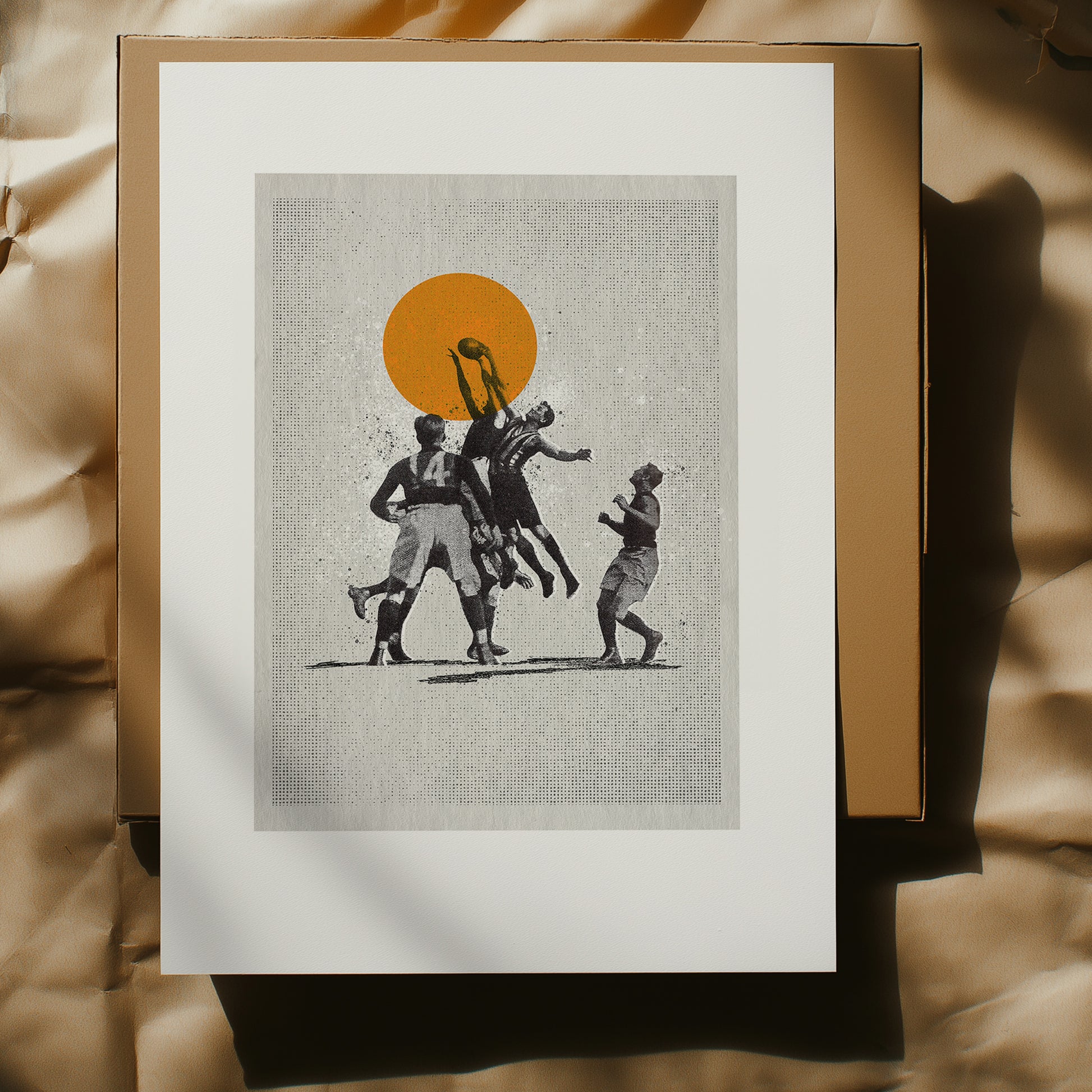 Hostilities – archival style sports print from Sporting Life | Fisher Classics