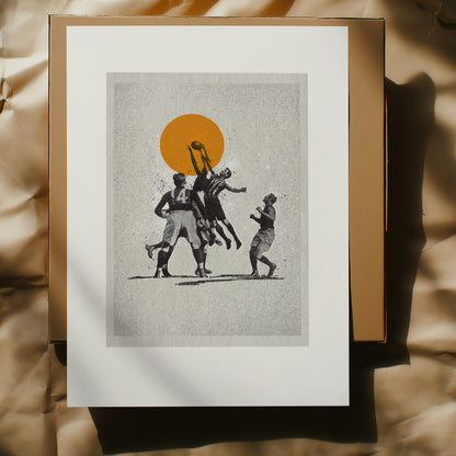 Hostilities – archival style sports print from Sporting Life | Fisher Classics