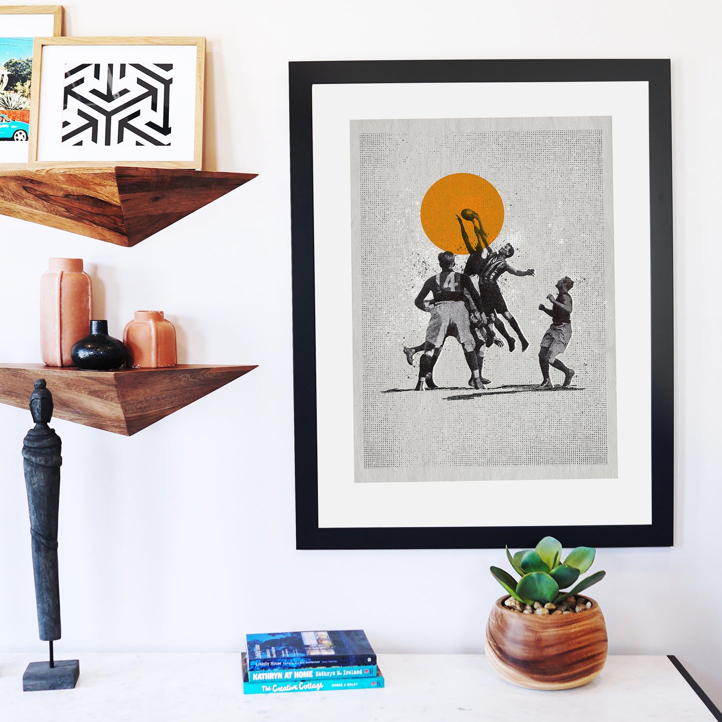 Hostilities – Carlton Collingwood Grand Final sporting artwork | Fisher Classics
