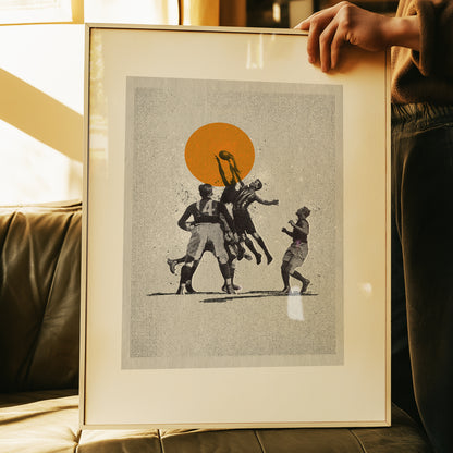 Hostilities – Aussie man cave framed artwork | Fisher Classics