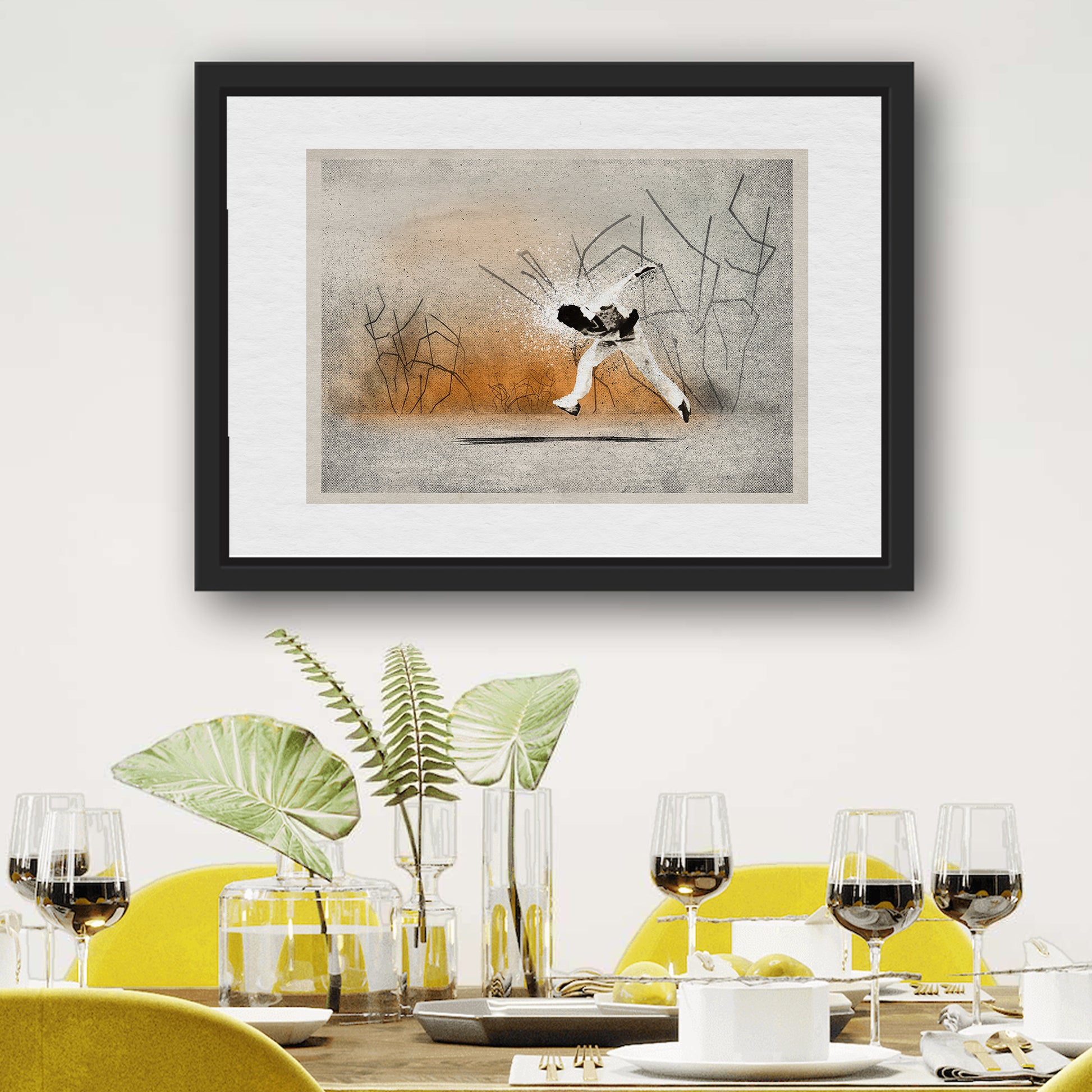 Making of a Fast Bowler by Fisher Classics – ideal framed artwork for sports fans