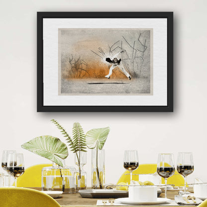 Making of a Fast Bowler by Fisher Classics – ideal framed artwork for sports fans