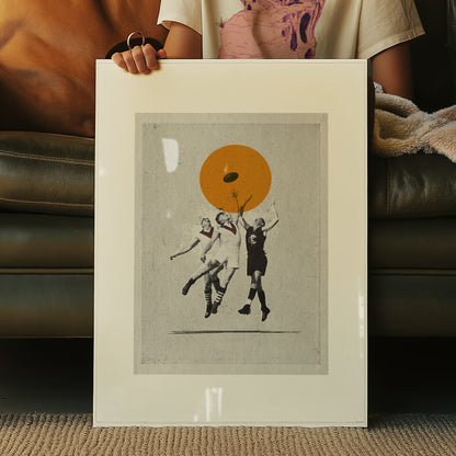 Reach – open edition framed sports print | Fisher Classics