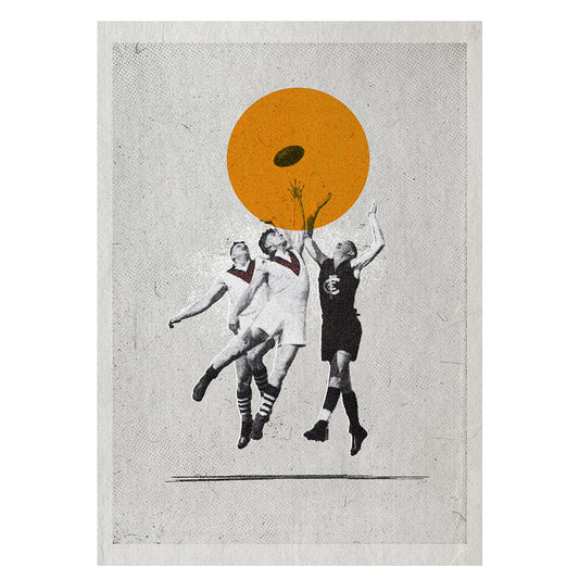 Reach – unframed sporting artwork print, open edition | Fisher Classics