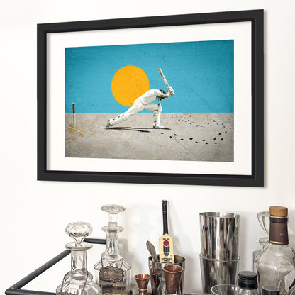 Willowman framed artwork – designed for contemporary man cave interiors